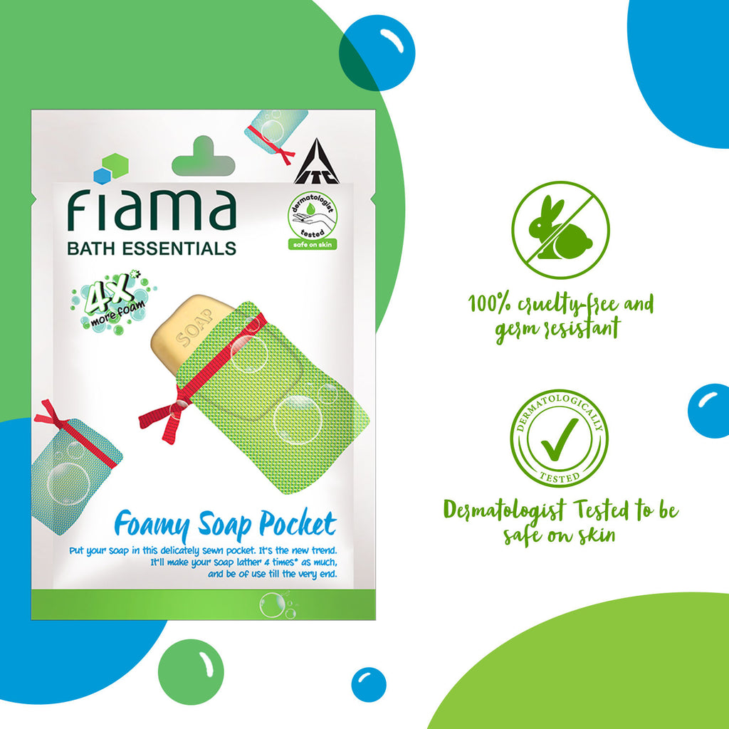 Bath Essentials Foamy Soap Pocket