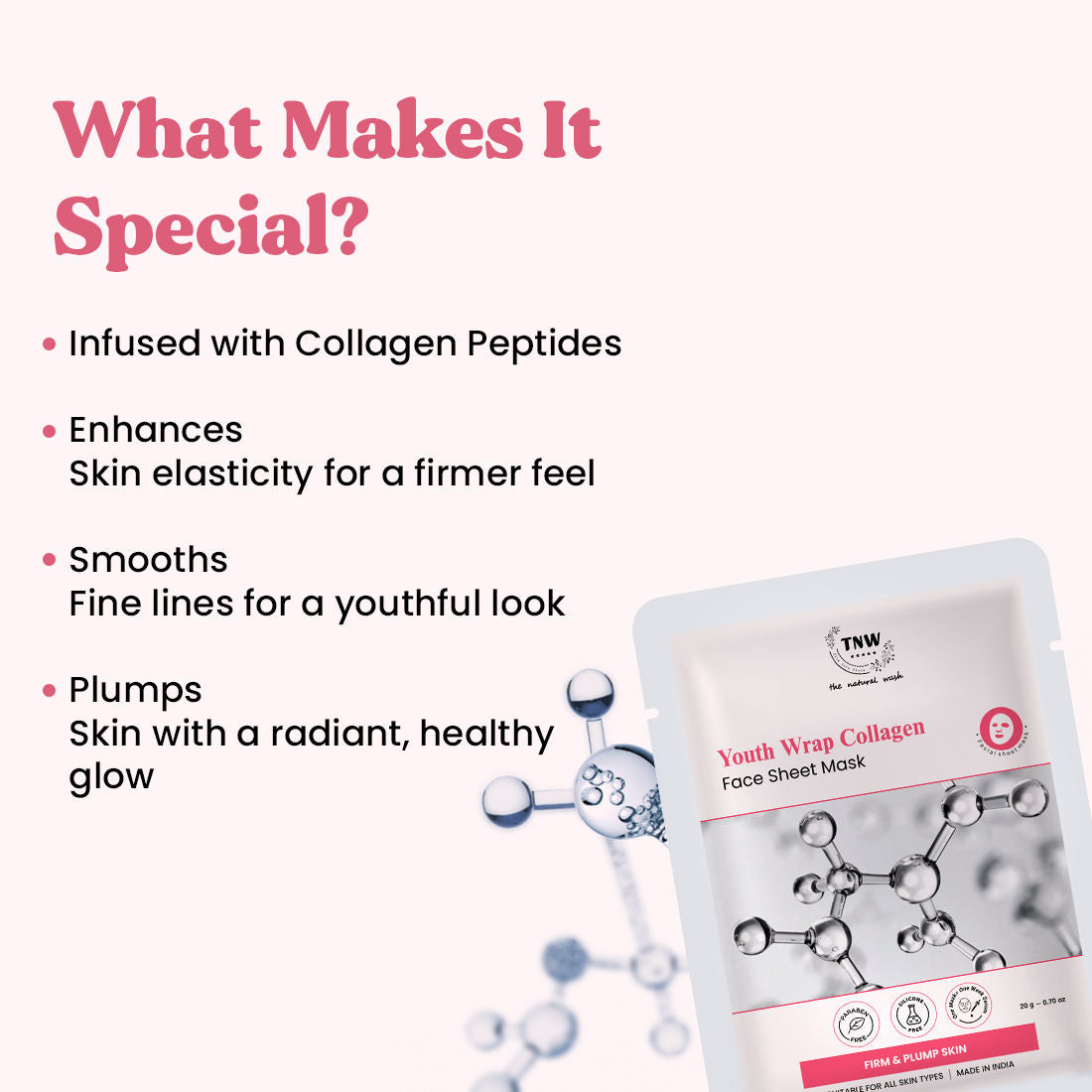 Glow Essence Collagen Face Sheet Mask