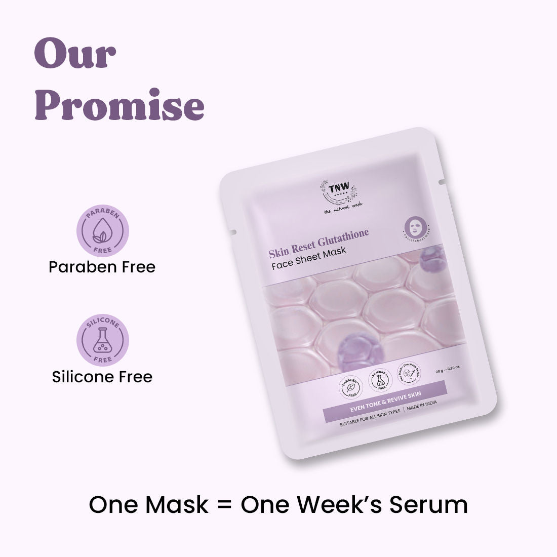 Radiance Boost Glutathione Face Sheet Mask