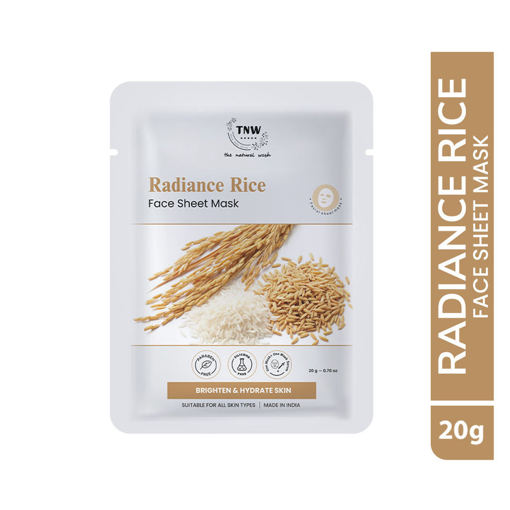 Pure Radiance Rice Face Sheet Mask