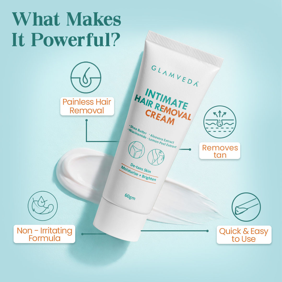 Intimate Hair Removal Cream Easy & Gentle Hair Removal Solution