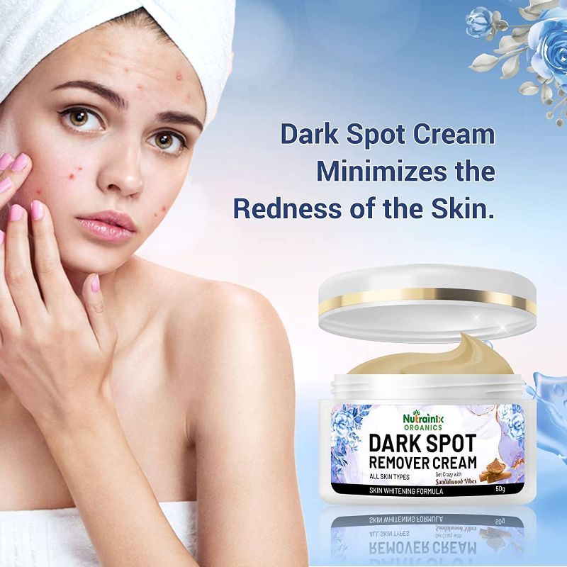 Organics Dark Spot Remover Cream With Skin Whitening Formula