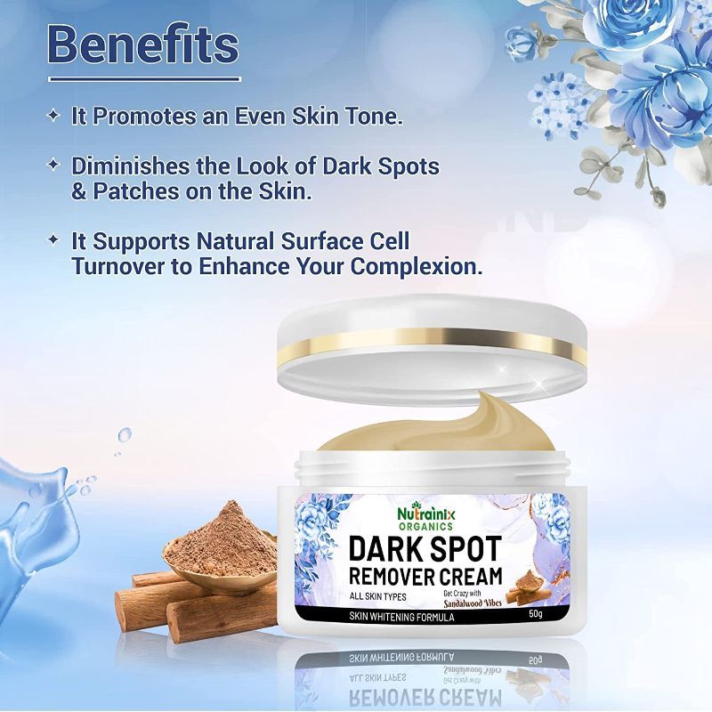 Organics Dark Spot Remover Cream With Skin Whitening Formula