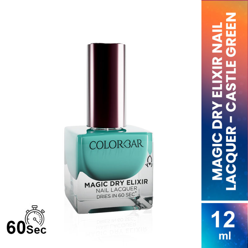 Magic Dry Elixir Luxe Nail Lacquer - Castle Green