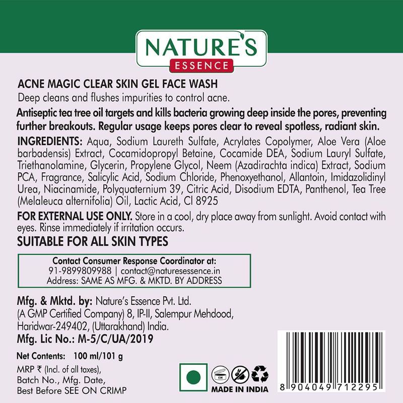 Acne Magic Clear Skin Gel Face Wash