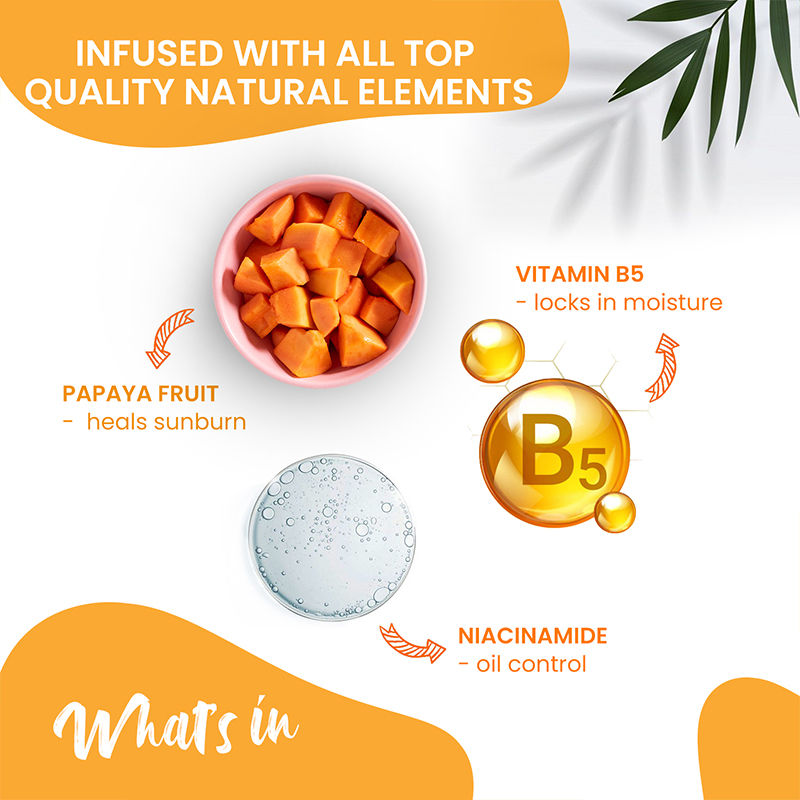 Natural's Advanced Pro Formula Papaya Sunscreen SPF 50 PA+++