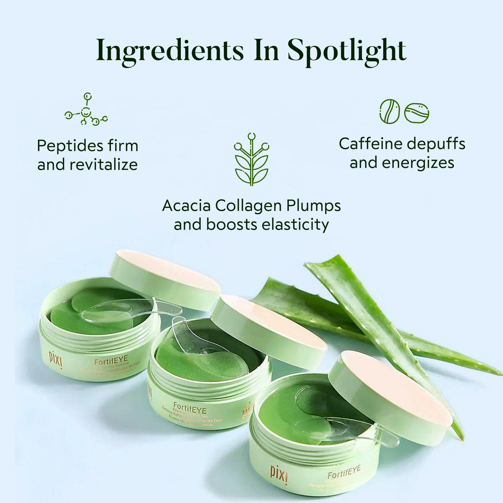FortifEYE Firming Under-Eye Patches with Collagen, Retinol & Caffeine
