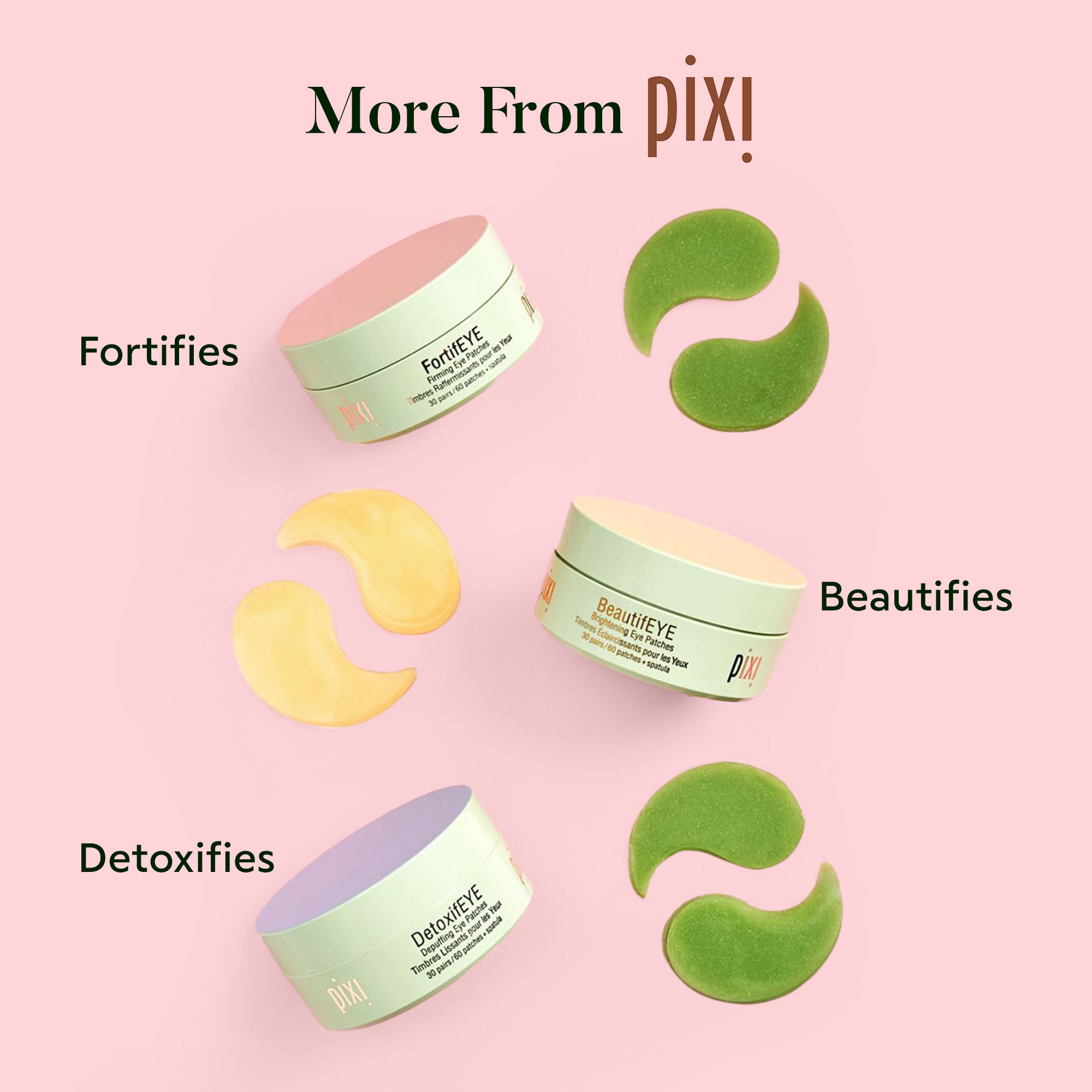 FortifEYE Firming Under-Eye Patches with Collagen, Retinol & Caffeine