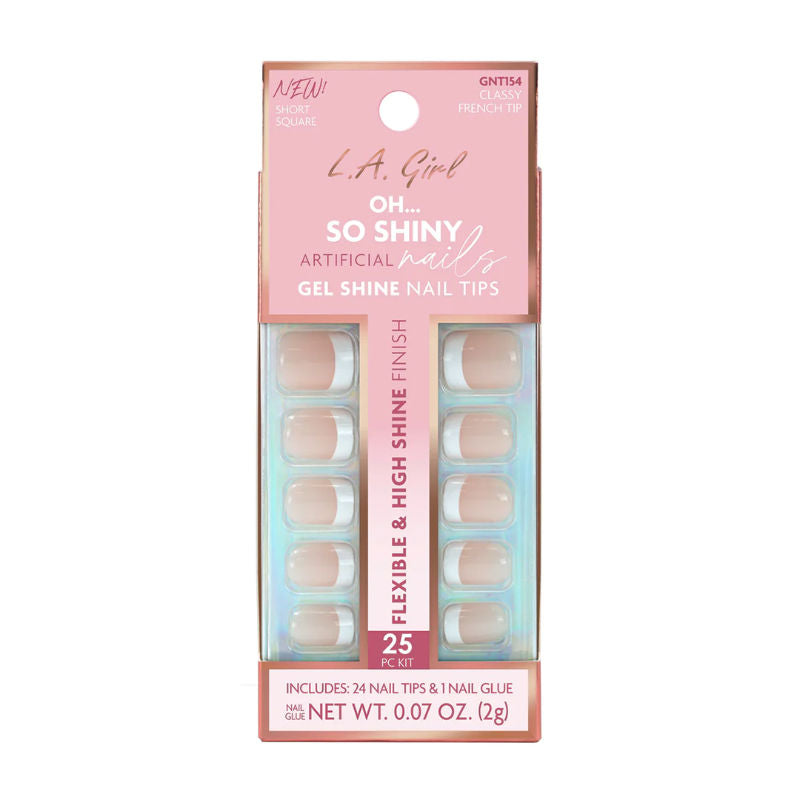 Oh So Shiny Artificial Nail Tips