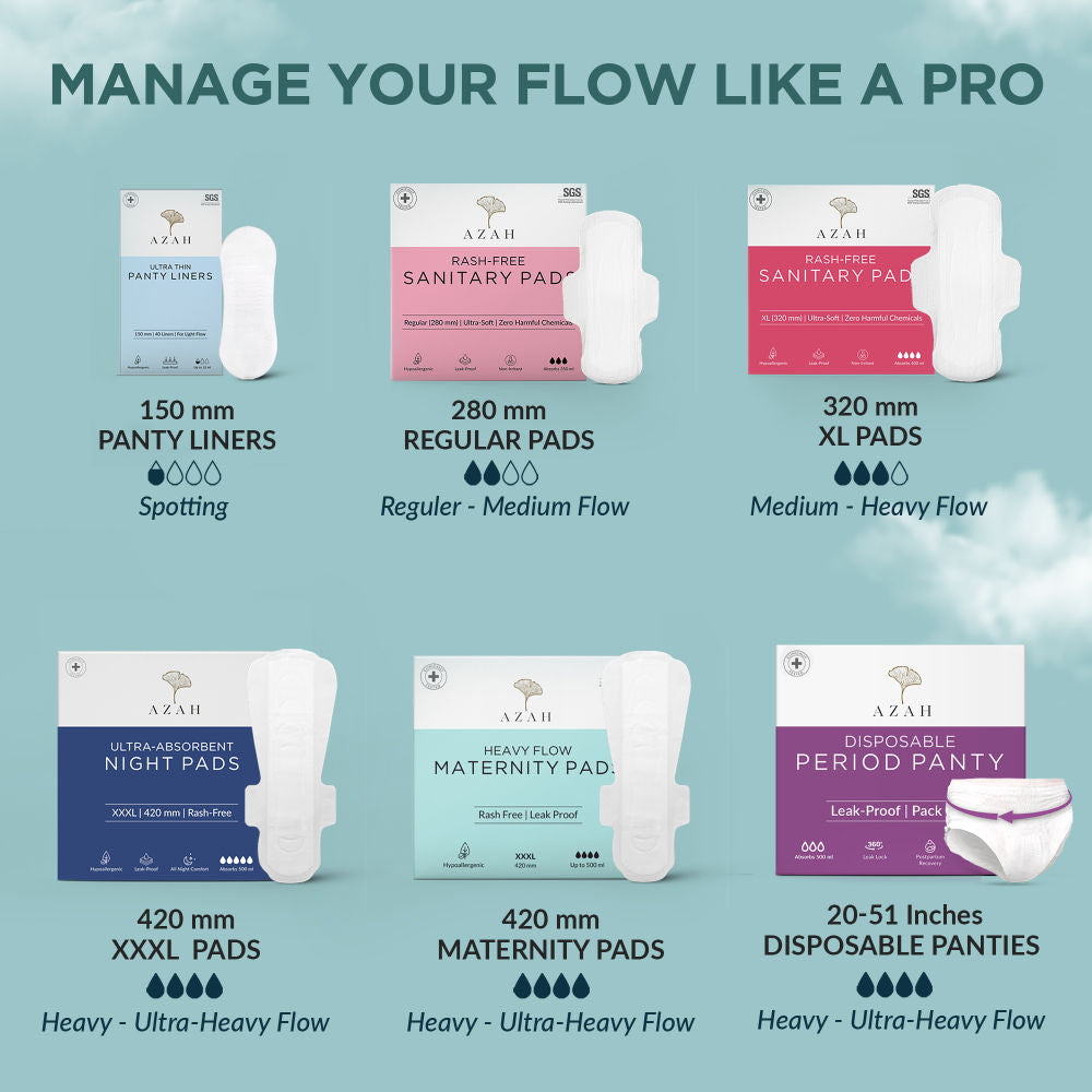 Maternity Pads After Delivery For Women (25 Pads) Soft And Rash Free Pad for Ultra Heavy Flow