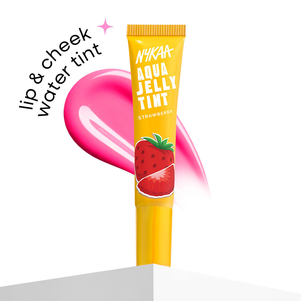 Aqua Jelly Lip & Cheek Multi-use Water Tint - Strawberry
