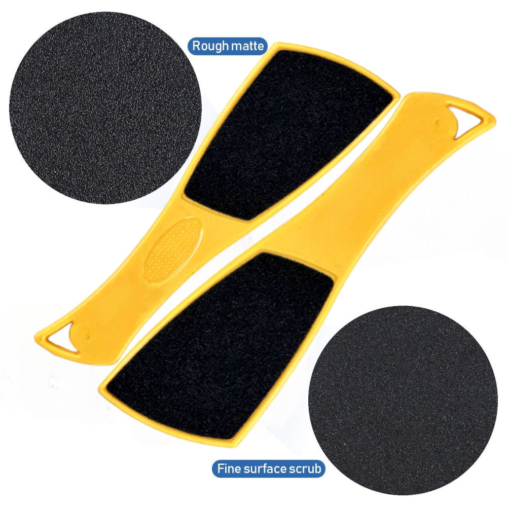 Double Sided Foot Scrubber For Dead Skin - Color May Vary