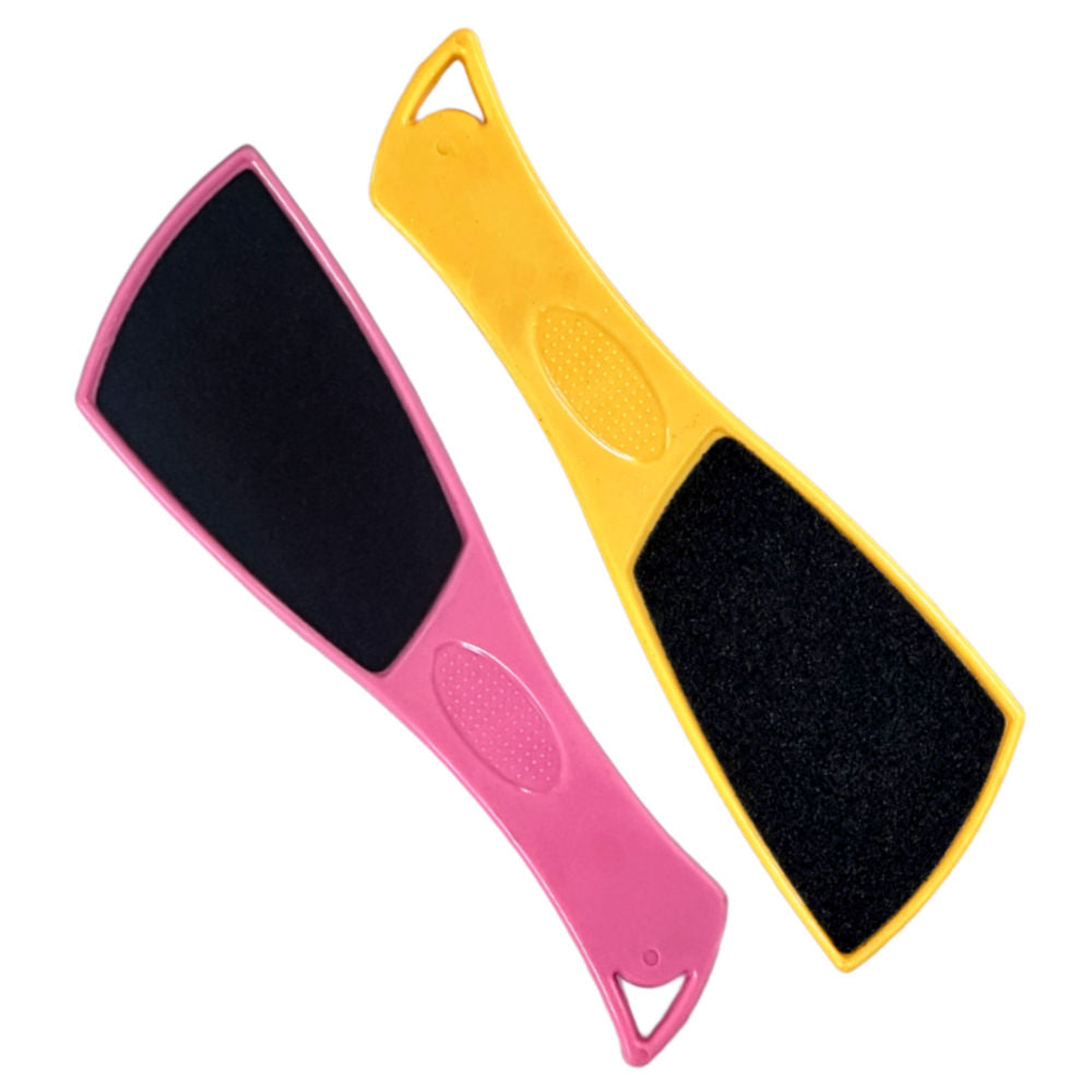 Double Sided Foot Scrubber For Dead Skin - Color May Vary