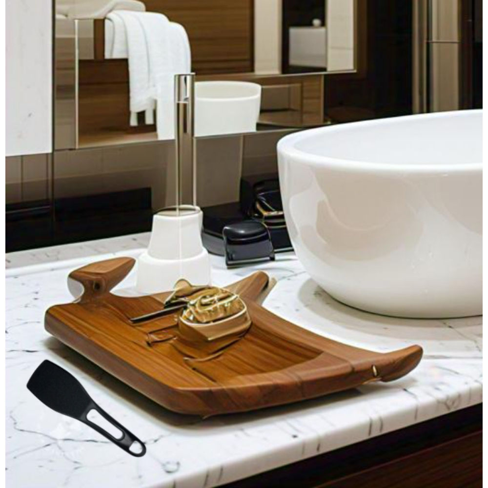 Double Sided Foot Scrubber For Dead Skin - Color May Vary