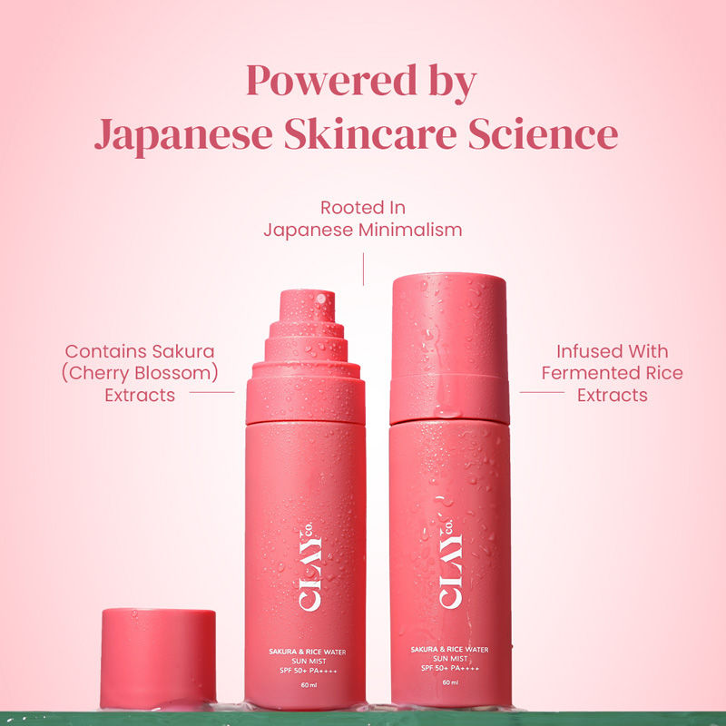 Sakura & Rice Water Sunmist With SPF 50+ PA++++