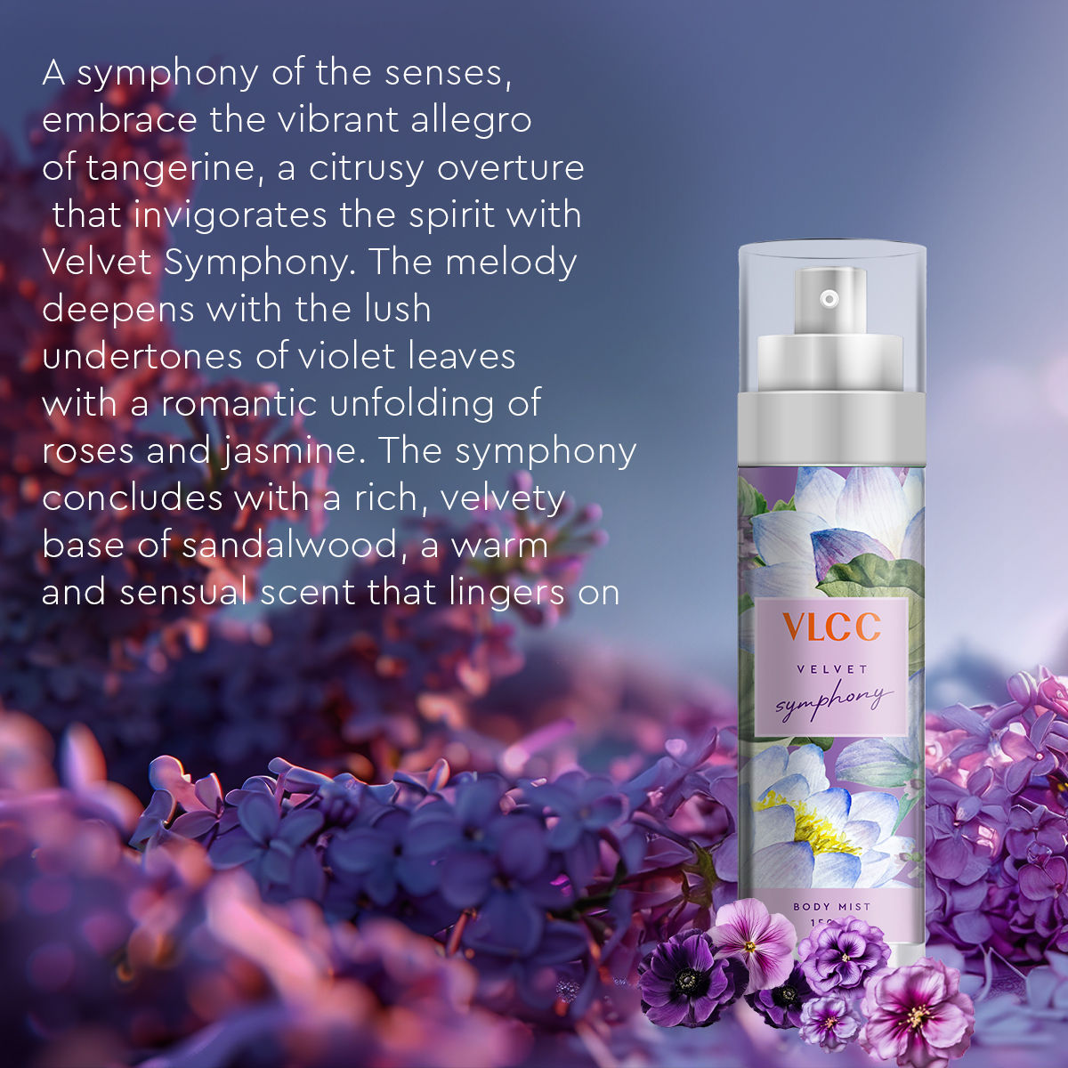 Body Mist Fragrance- Velvet Symphony