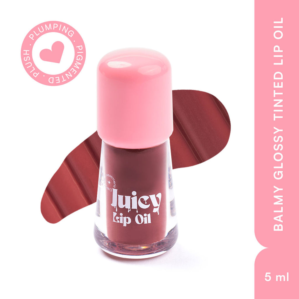 Balmy Glossy Tinted Lip Oil - Mauve Pink
