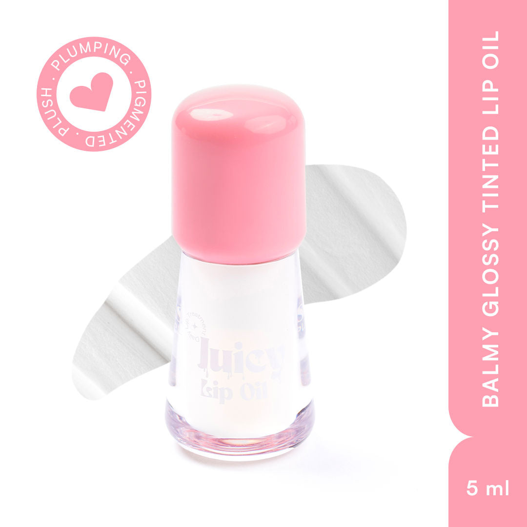 Balmy Glossy Tinted Lip Oil - Creamy Clear