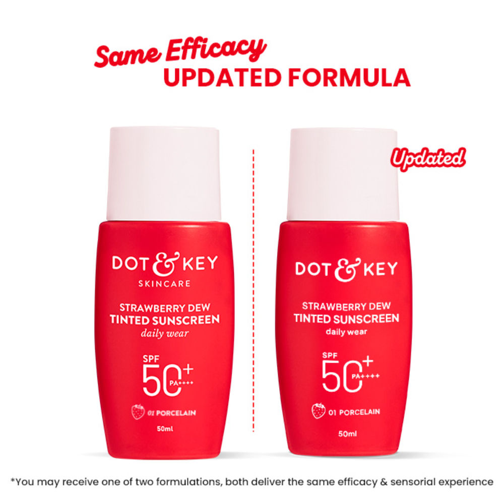 Strawberry Dew Tinted Sunscreen SPF 50+ PA++++