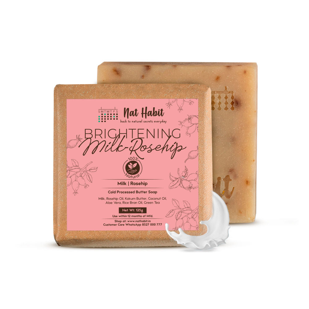 Fresh Brightening Milk Rosehip and Soothing Sandalwood Soaps