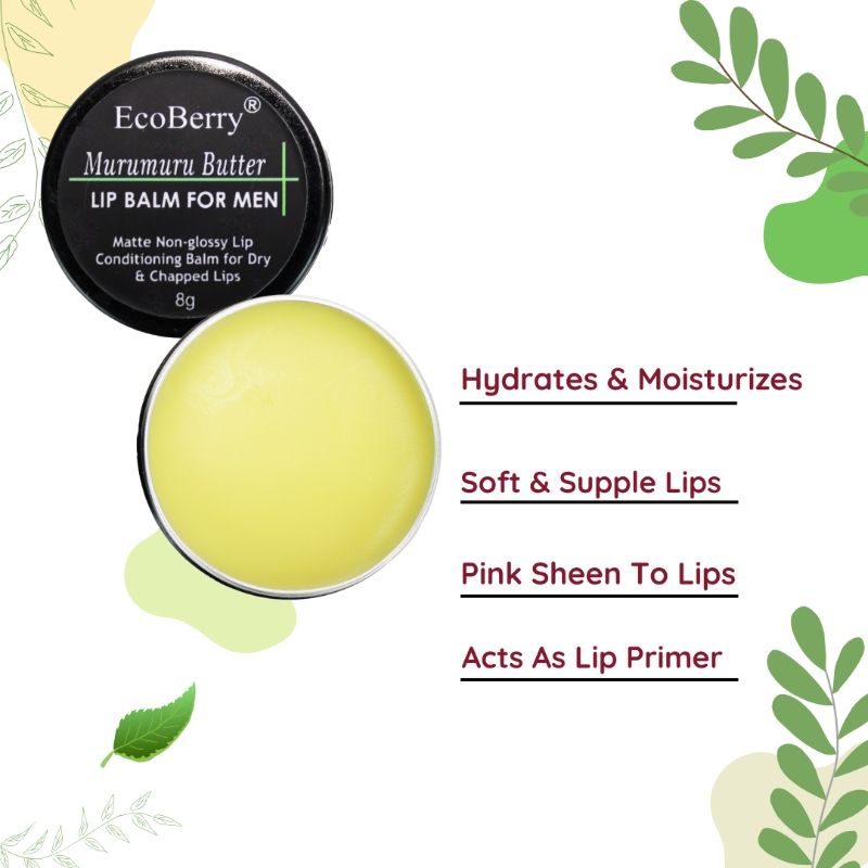 Murumuru Butter Lip Balm For Men