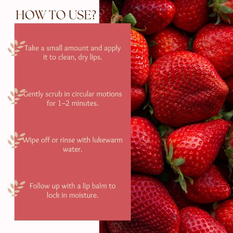 Strawberry Kiss Lip Scrub