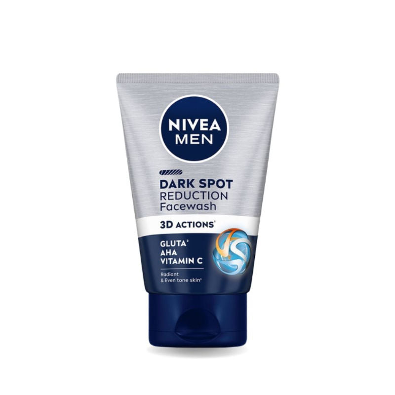 Men Face Wash, Dark Spot Reduction, for Clean & Clear Skin with 10x Vitamin C Effect - 50g