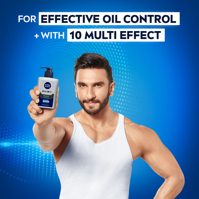 Men Face Wash, Oil Control for 12hr Oil Control with 10x Vitamin C Effect