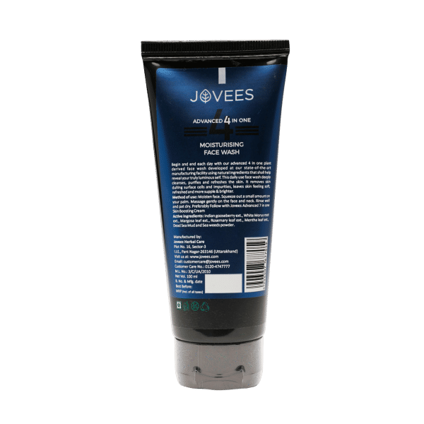Men Moisturising Face Wash 4 in 1