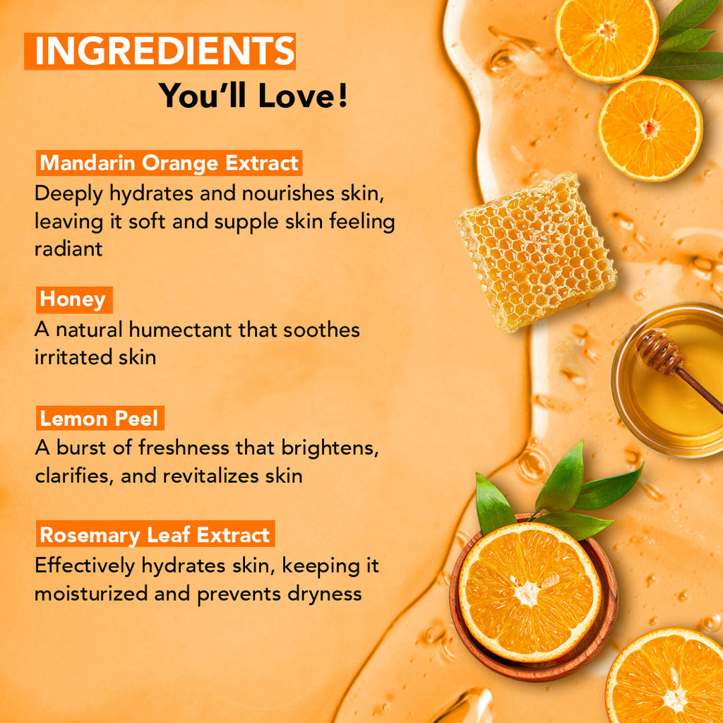 Mandarin Orange & Honey Body Wash