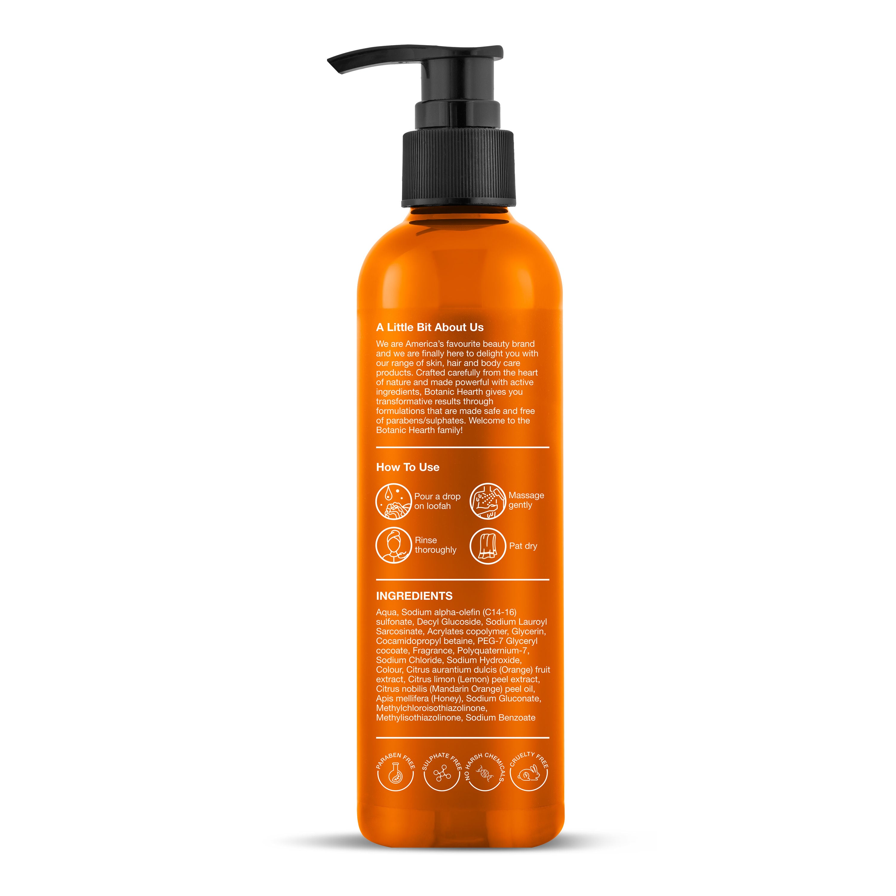 Mandarin Orange & Honey Body Wash