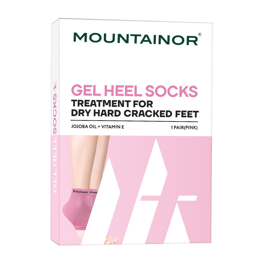 Silicone Gel Heel Foot Socks For Dry Hard Cracked Heels, Baby Soft Feet Repair Pad