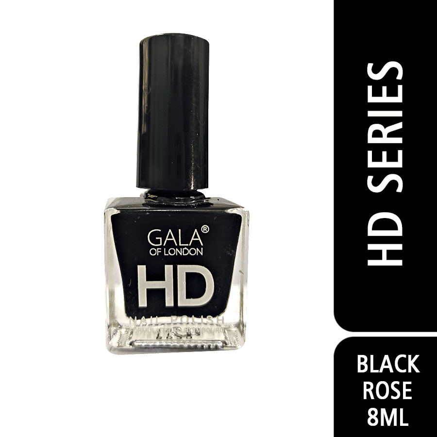 HD Nail Polish - Black Rose 21