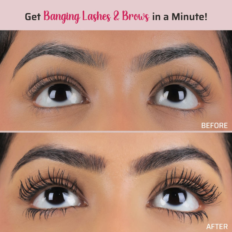 What The Lash! Mascara & Flexilift Brow Gel Duo - Ultra Black