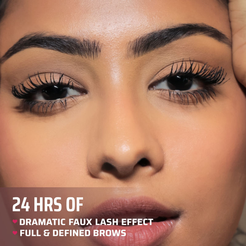 What The Lash! Mascara & Flexilift Brow Gel Duo - Ultra Black