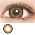 Monthly Colored Contact Lenses Zero Power - Brown