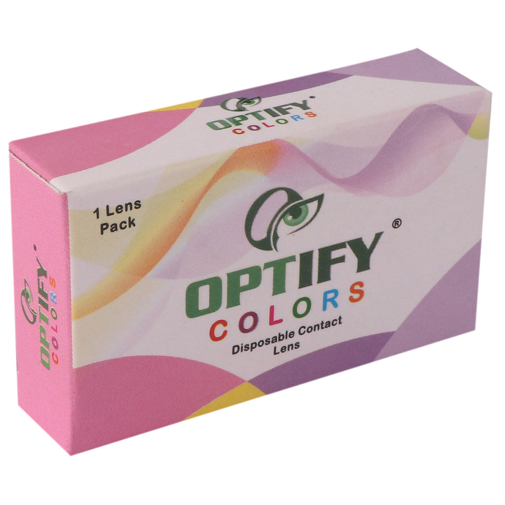 Monthly Colored Contact Lenses Zero Power - Honey