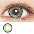 Monthly Colored Contact Lenses Zero Power - Turquoise