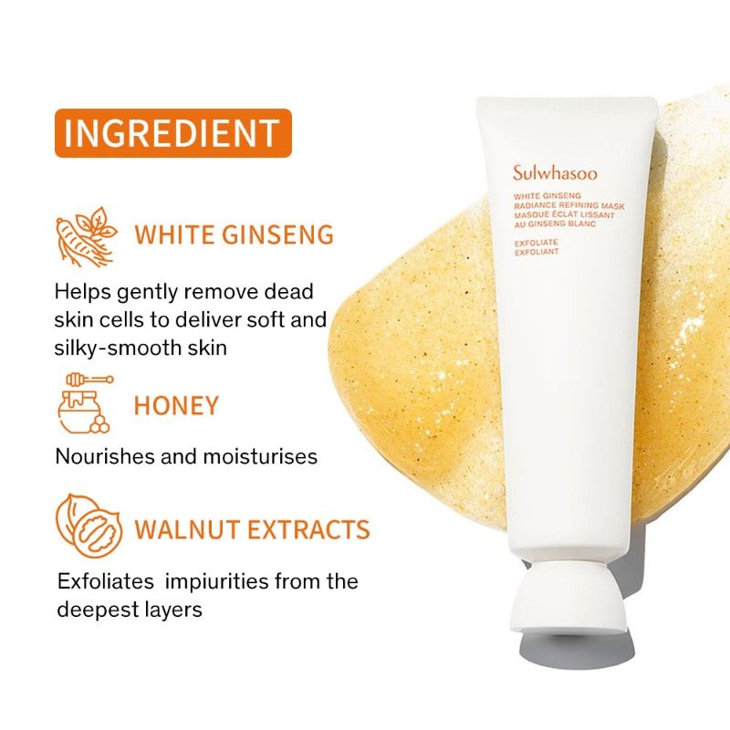 White Ginseng Radiance Refining Mask
