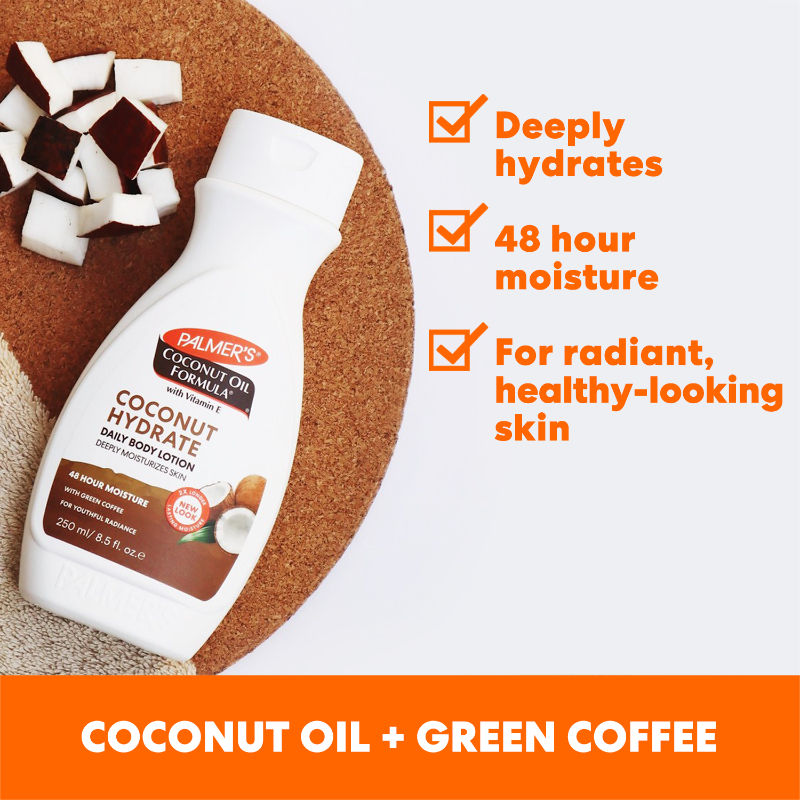 Coconut Oil Body Lotion For Deep Moisturization, Healthy & Radiant Looking Skin