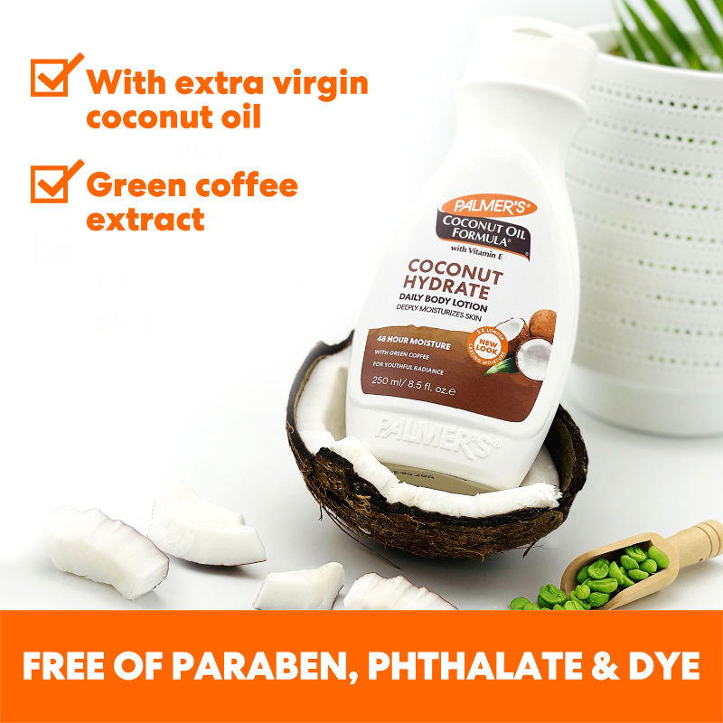Coconut Oil Body Lotion For Deep Moisturization, Healthy & Radiant Looking Skin