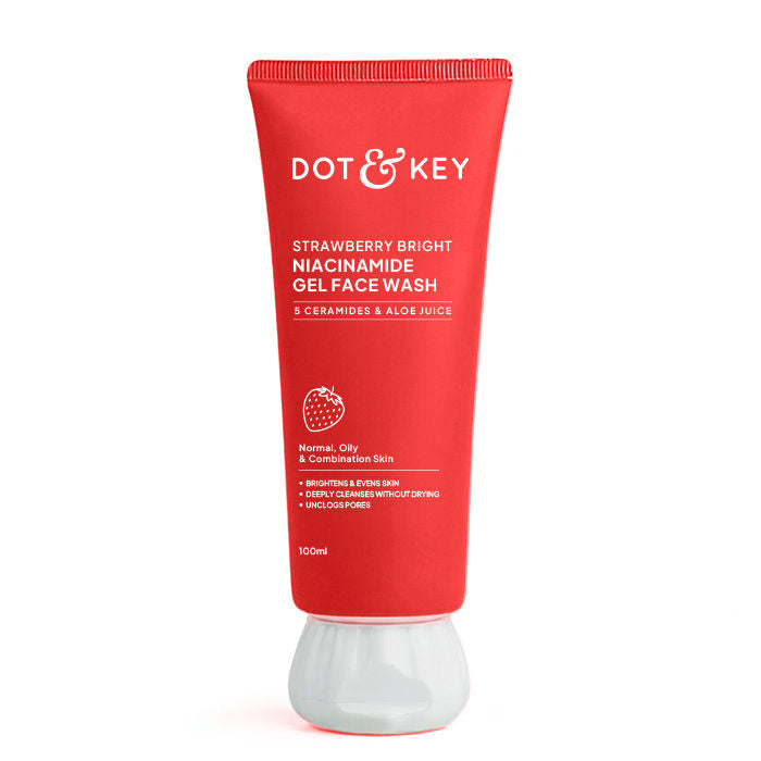 Strawberry Bright Niacinamide Gel Face Wash