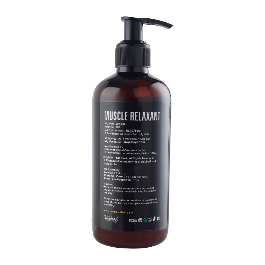 Muscle Relaxant Body Wash