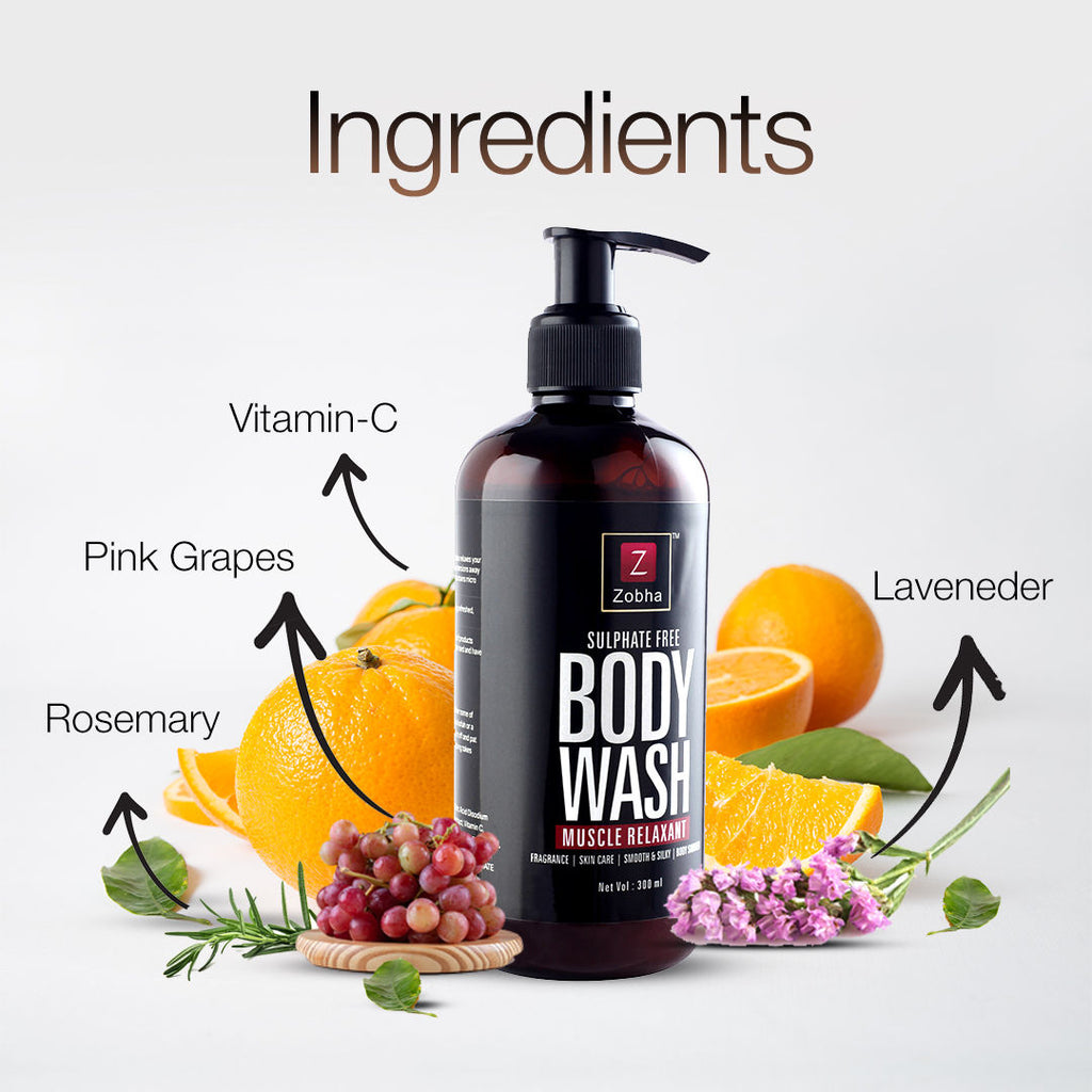 Muscle Relaxant Body Wash