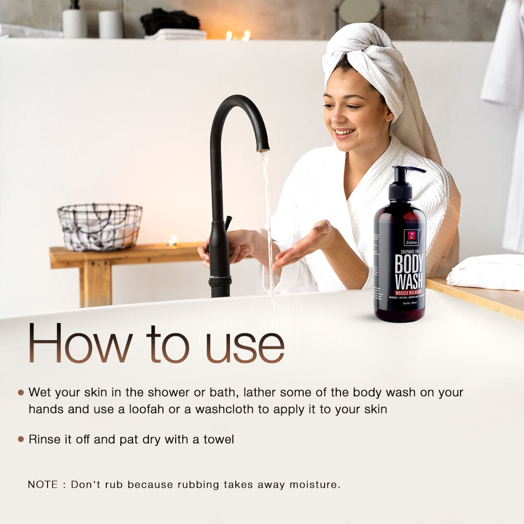 Muscle Relaxant Body Wash