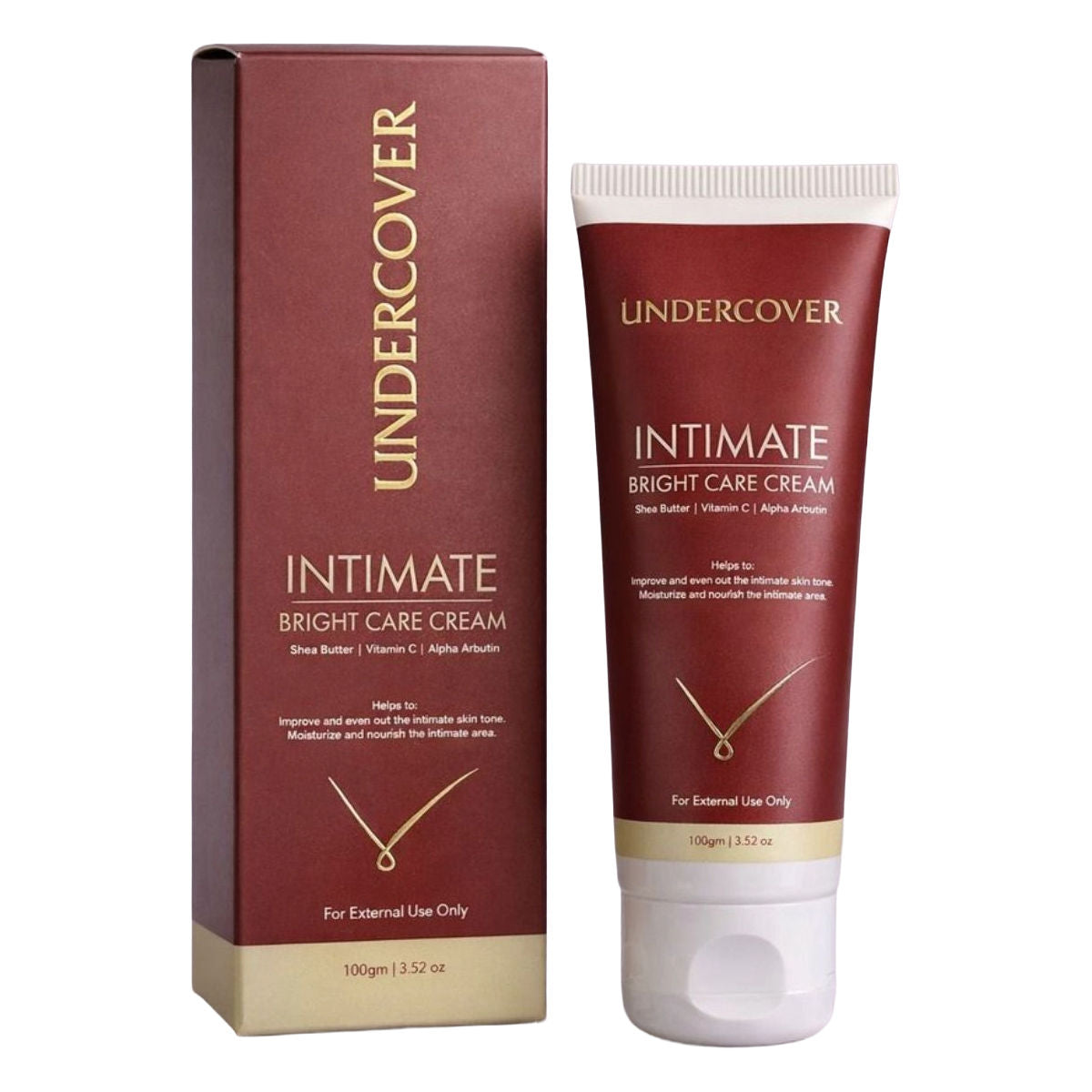 Intimate Bright Care Cream With Shea Butter, Vitamin C & Alpha Arbutin