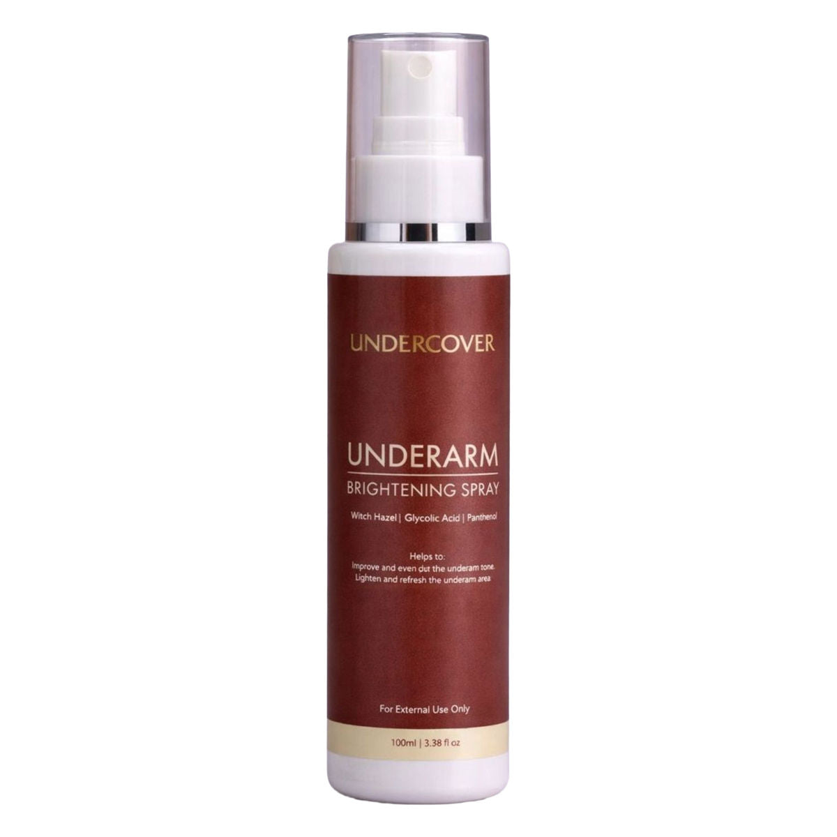Underarm Brightening Spray With Witch Hazel, Glycolic Acid & Panthenol