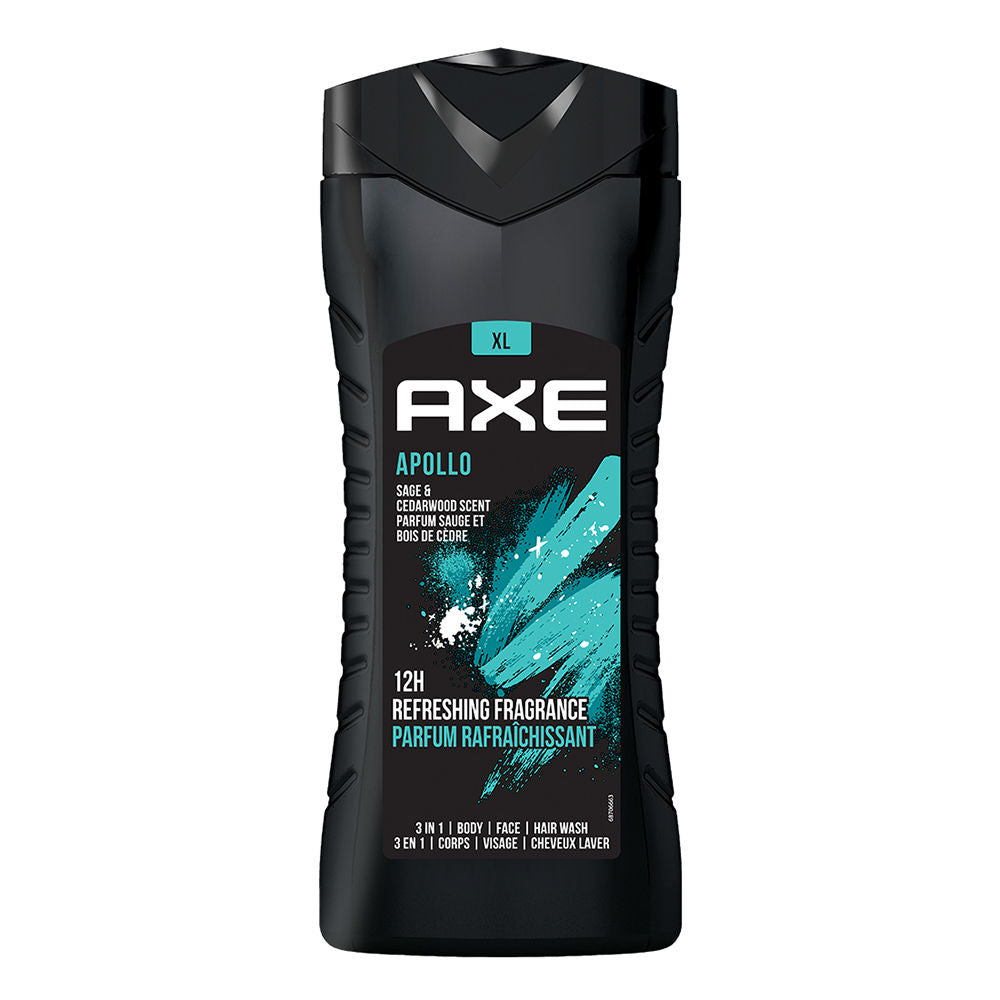 Apollo 3 In 1 Body, Face & Hair Wash For Men