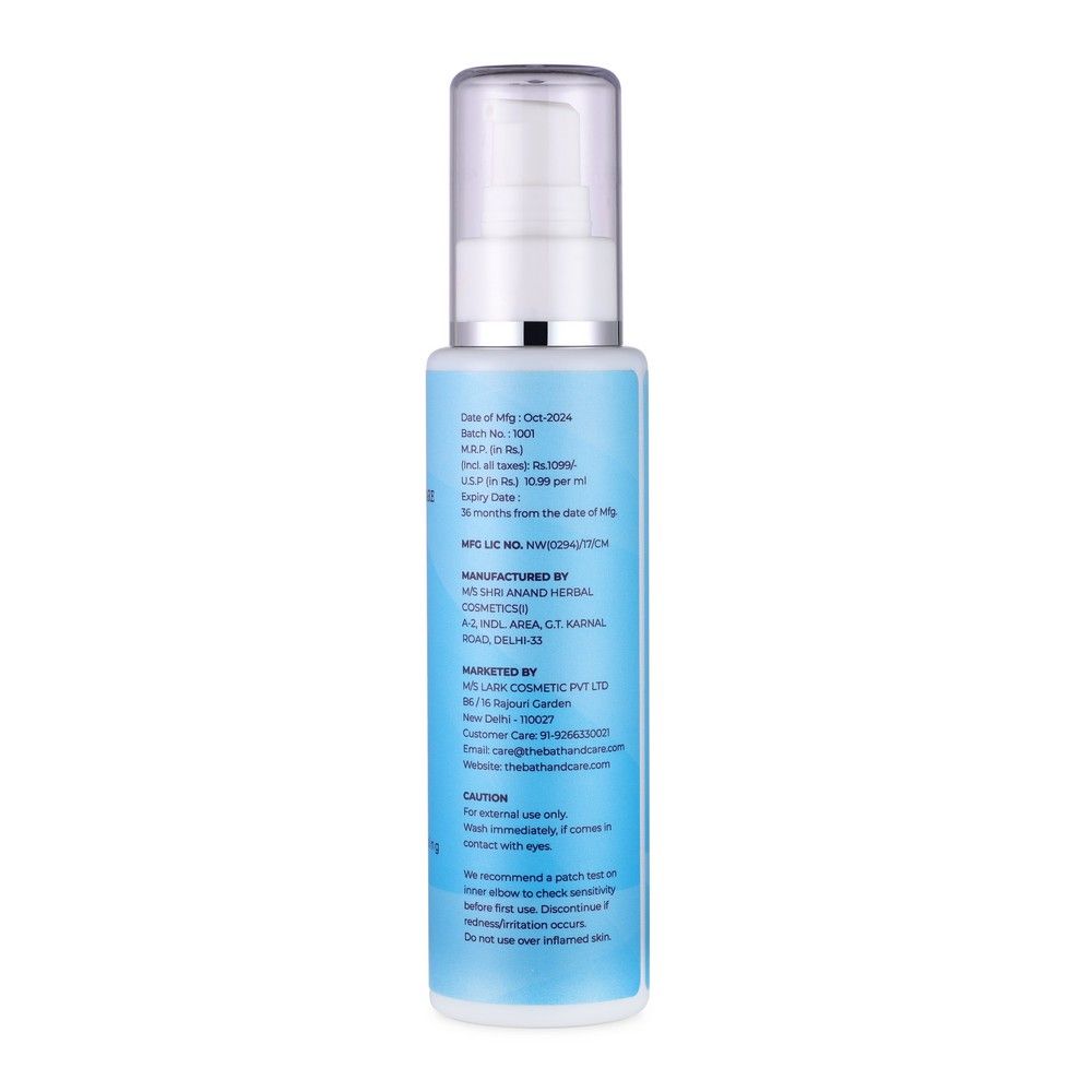 The Bath And Care Aqua Revive Face Wash, Hydrating & Refreshing - Hyaluronic Acid Cleanser