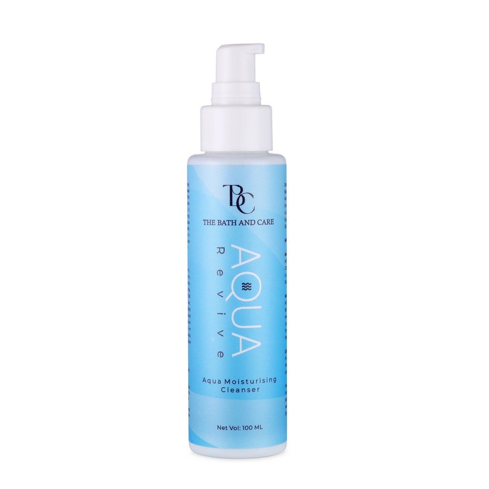 The Bath And Care Aqua Revive Face Wash, Hydrating & Refreshing - Hyaluronic Acid Cleanser